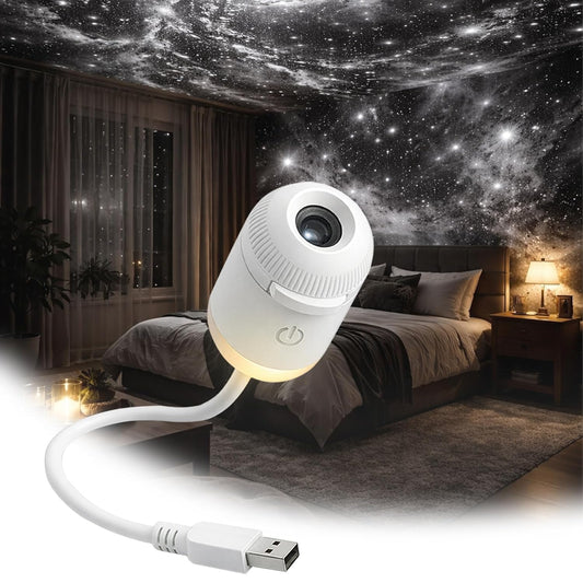 2-in-1 Galaxy Projector Night Light