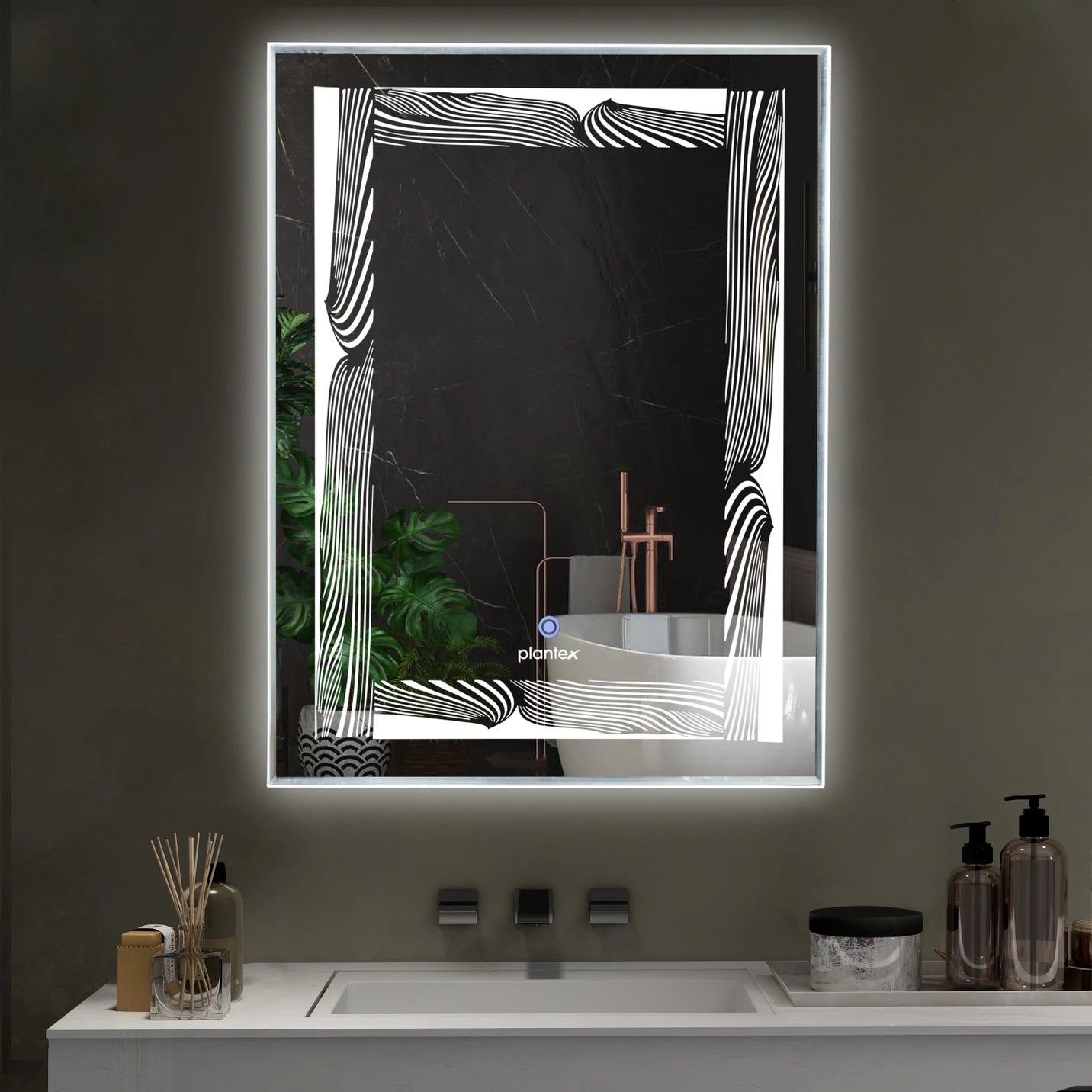 led mirror