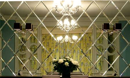 Customized V-Groove Glass – Premium Decorative Glass Panels
